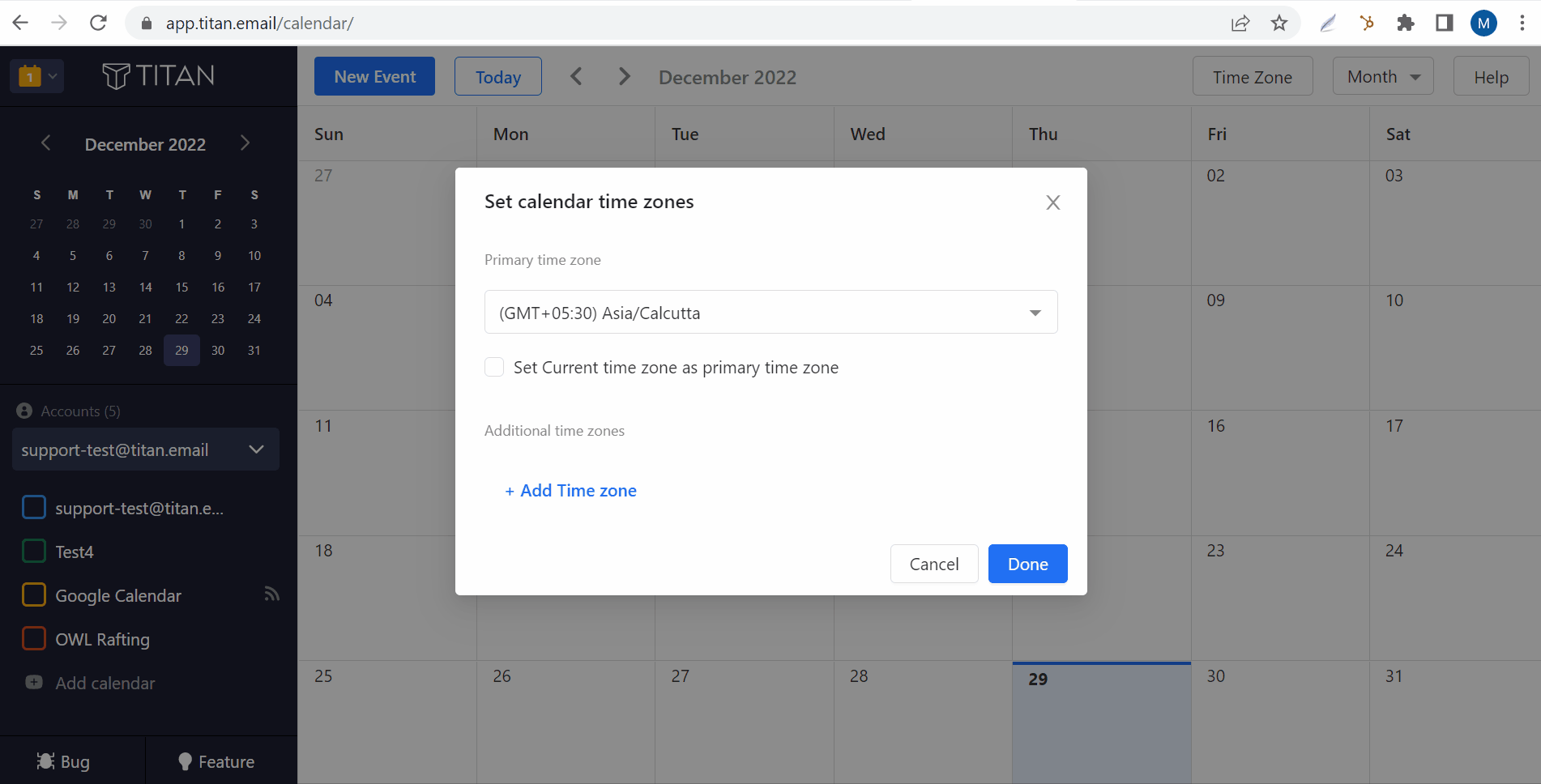 set-calendar-time-zones-titan-mail