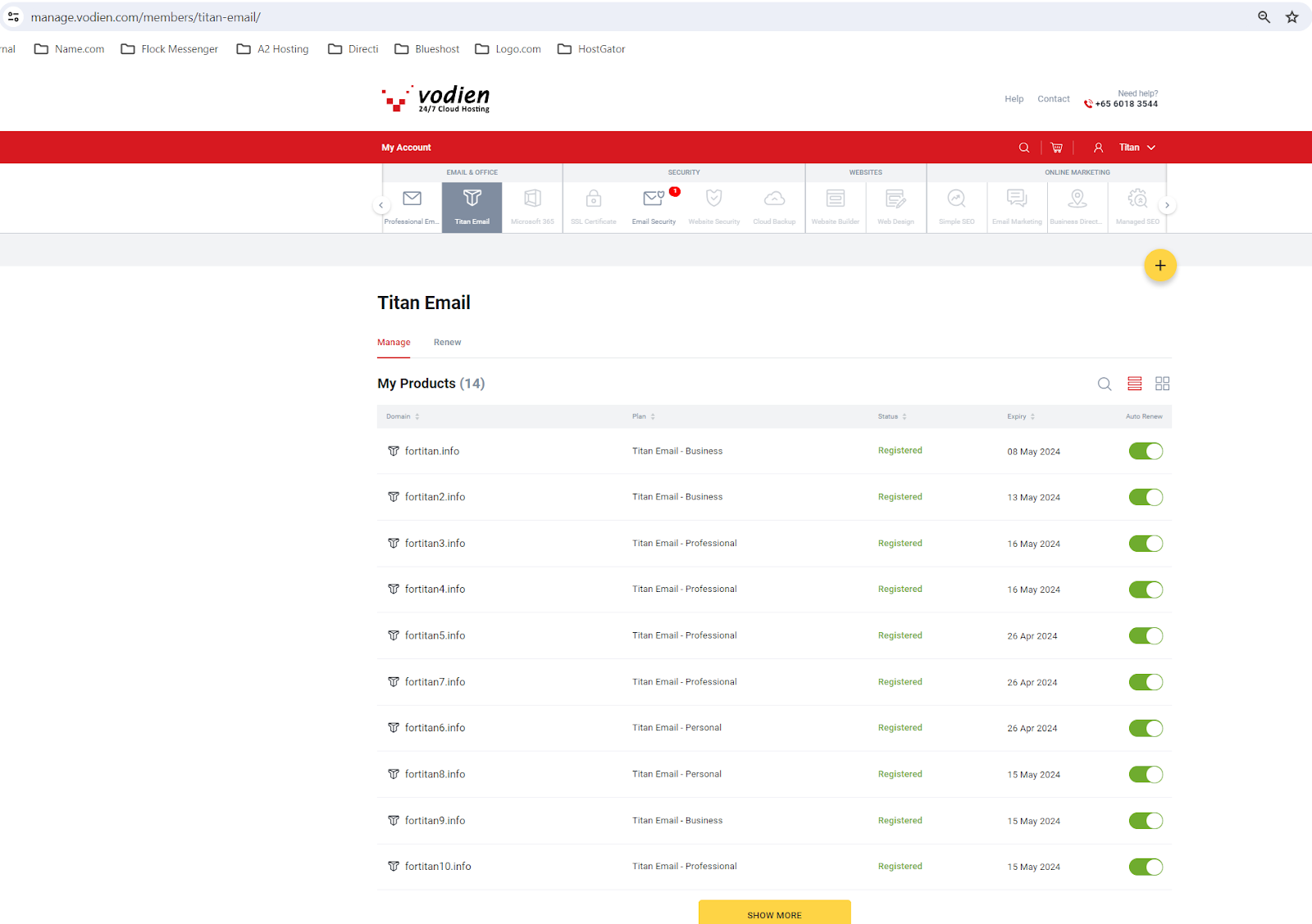 How to Access Vodien Webmail  