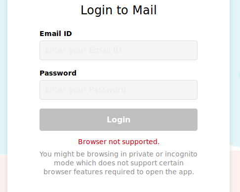 Mail Login